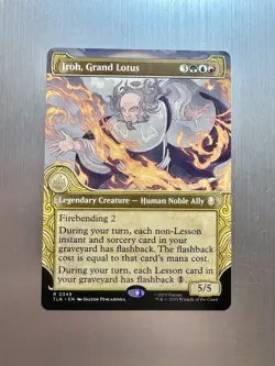 Iroh, Grand Lotus - 349 - MTG Avatar: The Last Airbender - Elemental Frame - Image 1