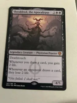 Magic the Gathering Sheoldred, the Apocalypse Dominaria United NM - Image 1