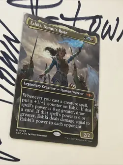 Eshki, Temur's Roar (Borderless) Commander: Tarkir: Dragonstorm, Pack Fresh! - Image 2