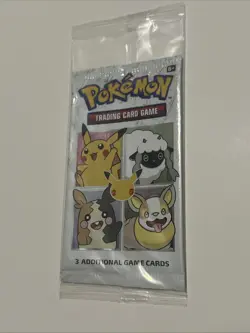Pokemon Celebrations General Mills Cereal 3-Card Booster Pack Promo NEW-SEALED - Image 1