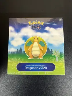 Pokemon TCG - “Pokemon GO” Premiere Deck Holder Collection - Dragonite VSTAR - Image 1