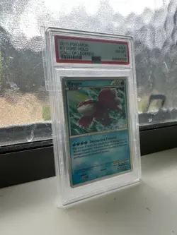 2011 POKEMON CALL OF LEGENDS #SL6 KYOGRE-HOLO PSA 8 - Image 1