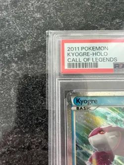 2011 POKEMON CALL OF LEGENDS #SL6 KYOGRE-HOLO PSA 8 - Image 4