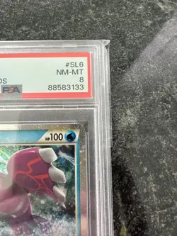 2011 POKEMON CALL OF LEGENDS #SL6 KYOGRE-HOLO PSA 8 - Image 5
