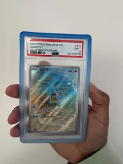 2023 Pokemon MEW EN Squirrel Illustration Rare PSA 9 - Image 1