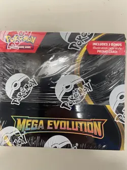 POKEMON MEGA EVOLUTION ENHANCED BOOSTER BOX NEW SEALED - Image 1