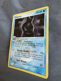 Near Mint Pokemon 20/112 Cloyster Rare Reverse Holo EX Fire Red Leaf Green 2004 - Image 2
