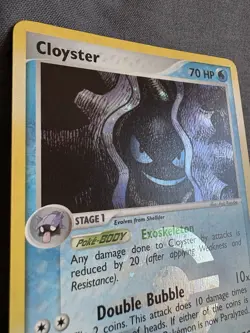 Near Mint Pokemon 20/112 Cloyster Rare Reverse Holo EX Fire Red Leaf Green 2004 - Image 4