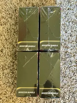 Set of 4 Phantasmal Flames Booster Bundle Factory Sealed - Image 3