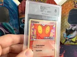Pokemon Karte Card Schneckmag Limagma Ex Deoxys Reverse Holo Stamp PGS/PSA 8 NM+ - Image 4