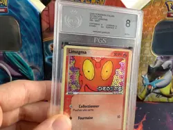 Pokemon Karte Card Schneckmag Limagma Ex Deoxys Reverse Holo Stamp PGS/PSA 8 NM+ - Image 5