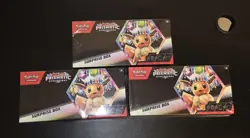 Pokemon TCG Scarlet & Violet 8.5 Prismatic Evolutions Surprise Box 3 AVAILABLE - Image 1