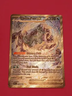 Chien-pao ex Pokemon Paldea Evolved 261/193 Special Illustration Rare - Image 2