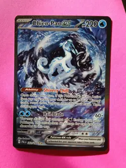 Chien-pao ex Pokemon Paldea Evolved 261/193 Special Illustration Rare - Image 3