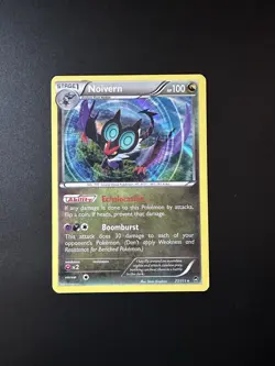Pokemon Noivern 77/111 Furious Fists Holo Rare Lp - Image 1