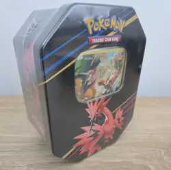 Pokemon TCG Crown Zenith Galarian Zapdos Tin Sealed - Image 2