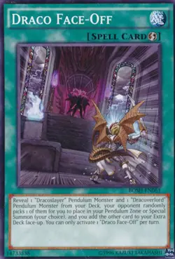 Draco Face-Off - BOSH-EN061 - Common - Unlimited Edition - Lightly Played - Image 1