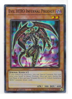 Evil Hero Infernal Prodigy Yu-Gi-Oh! TCG Legendary Duelist: Season 3 Ultra Rare - Image 1