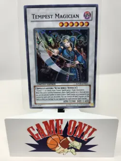 YuGiOh Tempest Magician SOVR-ENSE1 Limited Edition Super Rare LP - Image 1