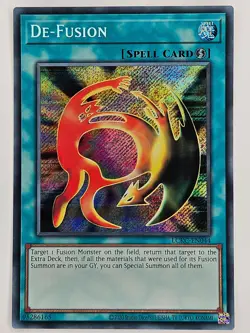 Yu Gi Oh - LCKC-EN044 De-Fusion - Secret Rare - Image 1