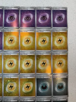 HUGE🔥Pokemon 151 Basic Energy Cosmo Holo Lot 116 Cards Total! Full Set of 8 - Image 3
