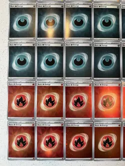 HUGE🔥Pokemon 151 Basic Energy Cosmo Holo Lot 116 Cards Total! Full Set of 8 - Image 4