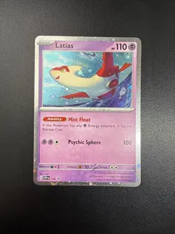 FREE SHIPPING Latias 139 Black Star Promo Holo Pokemon TCG Trading Card Game - Image 1