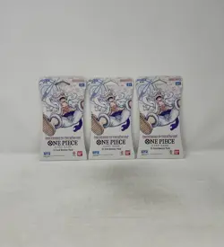 One Piece TCG Awakening Of The New Era 12-Card Booster Pack Lot of 3 - Image 1