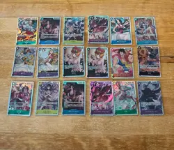 One Piece Japanese Card Lot - Image 1