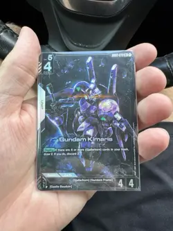 Gundam Card Game TCG GD02-070 Dual Impact Gundam Kimaris LR+ Alt Art - Image 1
