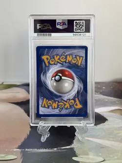 Pokemon Card 1st Edition Hitmonlee - Fossil Set No. 22/62- PSA 9 MINT -Non Holo - Image 2