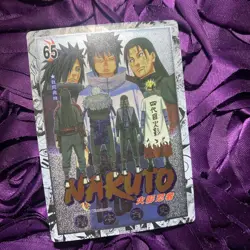 NARUTO Silver Anime GODDESS WAIFU Girl ACG Holo Card 65 HOKAGES FIRE - Image 1