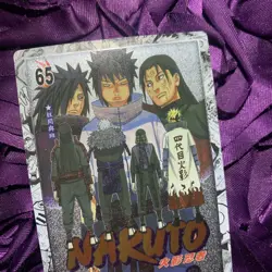 NARUTO Silver Anime GODDESS WAIFU Girl ACG Holo Card 65 HOKAGES FIRE - Image 2