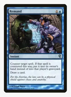 Remand | MTG DDM | Modern Pioneer EDH Counterspell Tempo Draw | LP - Image 1