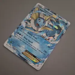 Vaporeon EX Holo 24/83 XY Generations 2016 TCG Pokemon Card LP/EX - Image 2