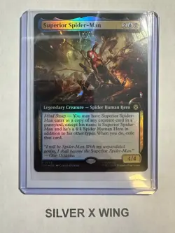 Superior Spider-Man Extended Art Foil x1, MTG, Marvel's Spider-Man, SPM, NM - Image 1