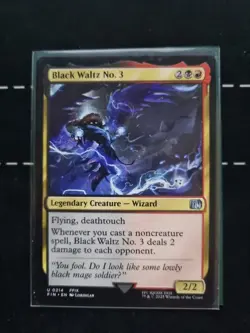Black Waltz No. 3 -MTG Final Fantasy (FIN) Near Mint - Image 1