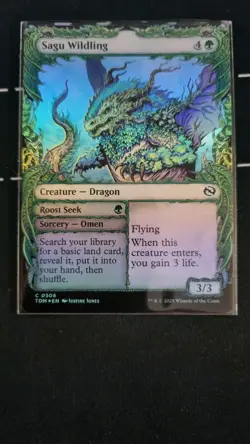 Sagu Wildling Roost Seek (Showcase) TDM Tarkir: Dragonstorm - Foil - Image 1