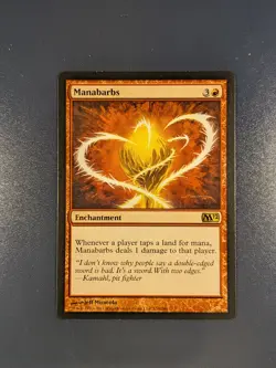 Manabarbs - M12 - Magic the Gathering - NM - MTG - Image 1
