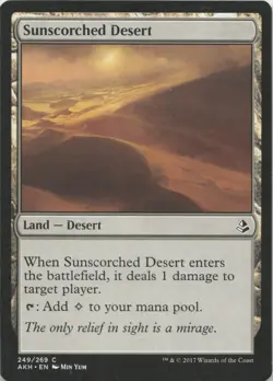 Sunscorched Desert C Amonkhet 249 - LP MTG - Image 1