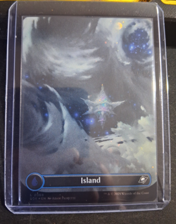 MTG Galaxy Foil Island Edge Of Eternities L 0368 Magic The Gathering EOE - Image 1