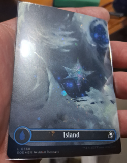 MTG Galaxy Foil Island Edge Of Eternities L 0368 Magic The Gathering EOE - Image 4