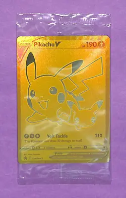 Pikachu V SWSH145 - Celebrations Ultra Premium Sealed Promo - Pokemon TCG - Image 1