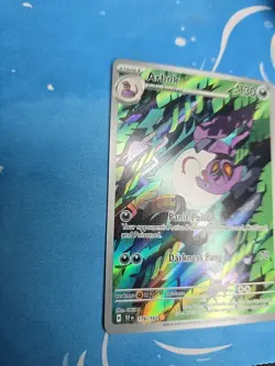 Pokemon TCG Arbok 176/162 Temporal Forces Illustration Rare - Image 2