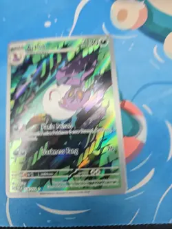 Pokemon TCG Arbok 176/162 Temporal Forces Illustration Rare - Image 3