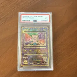 1999 Pokemon Japanese Promo Ancient Mew I CORRECTED - PSA 9 - Image 2