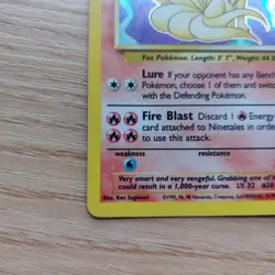 Pokemon TCG Ninetales Holo 12/102 And Vulpix 68/102 Base Set Unlimited Vintage - Image 5