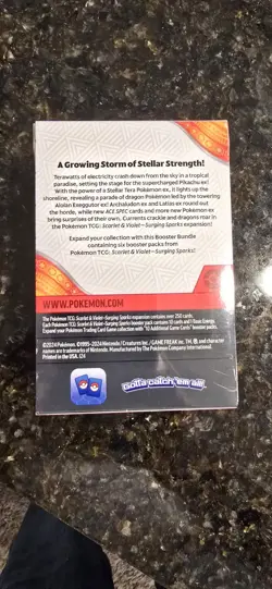 Pokemon TCG Scarlet & Violet Surging Sparks Booster Bundle 6 Packs - New Sealed - Image 2