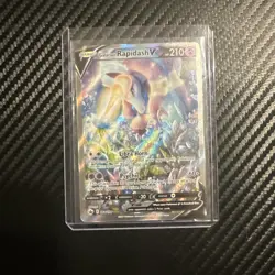 Pokemon Galarian Rapidash V (Alternate Full Art) 168/198 Swsh06: Chilling Reign - Image 1