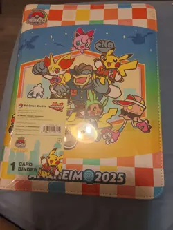 Pokemon World Championships 2025 Anaheim Pokemon Center Binder Exclusive IN HAND - Image 1